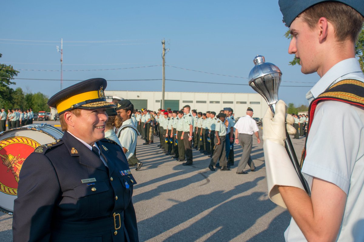 ConnaughtCadets's tweet photo. Connaught was pleased to host @CommrRCMPGRC on August 16 for the Final Graduation! https://t.co/fIJiFzWAbA
