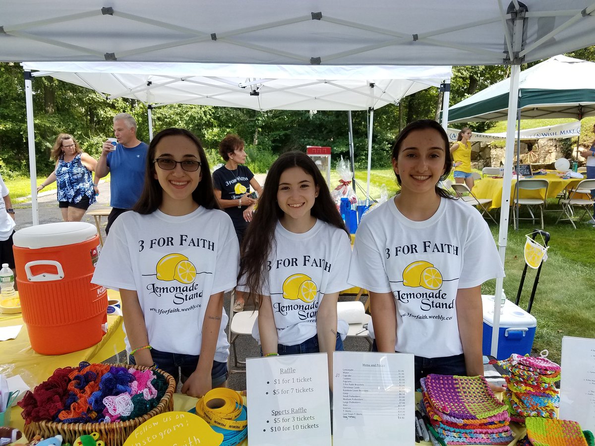 KennethSaranich's tweet image. So proud of these girls #3forfaith and the work that they do for @MakeAWish.  #sheltonpride