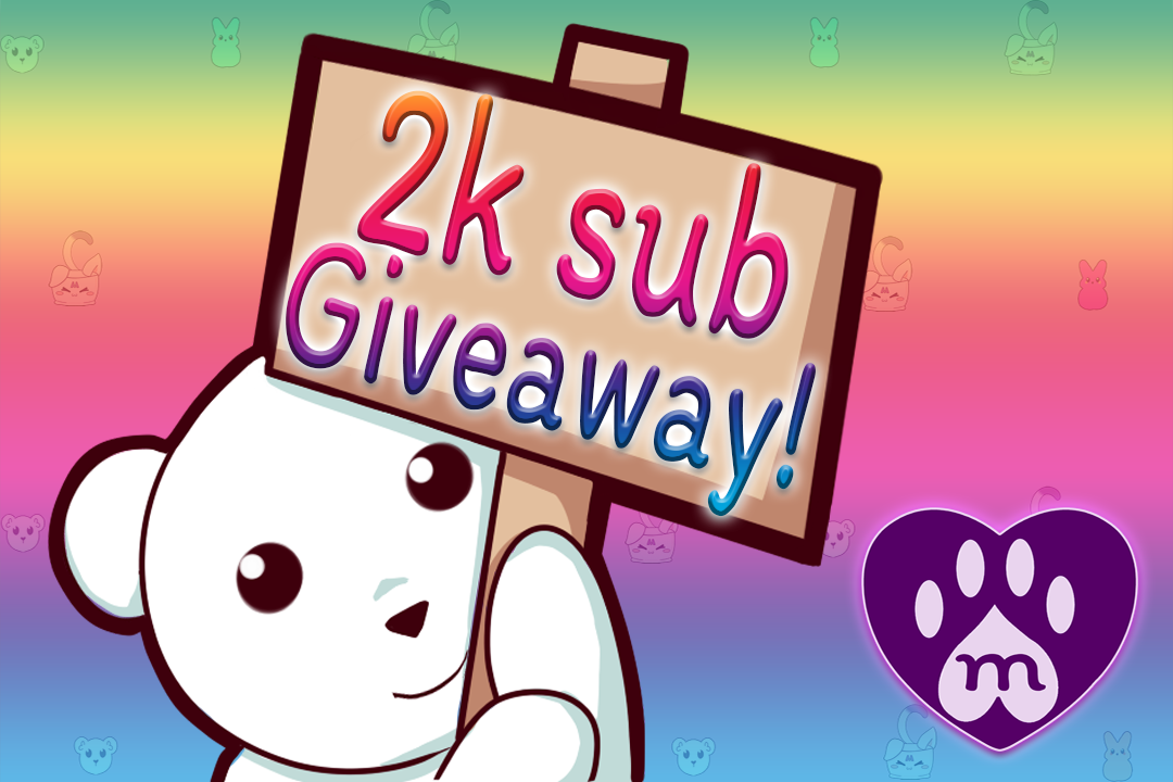 ms_mewmew's tweet photo. 🎉Celebrating 2k Youtube subs with a giveaway for a 20$ giftcard! Thank you peeps for making it possible! 💜
Enter here ➡️ https://t.co/5xRu88EMuM
#PBJCrew #SupportSmallStreamers #twitch https://t.co/Dsv1inKAqL