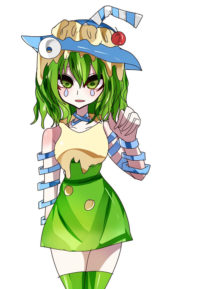 ハンナキーも描いたので 昨日描いたノエルと並べた。 #キミガシネ