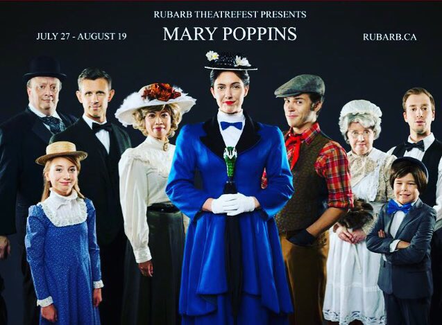 RuBarbProd's tweet image. 7:30 tonight &amp;amp; Sunday @ 2:00. That’s all that’s left. Your tickets will bring you so much joy and create work for dozens of artists  &amp;amp; cultural innovators and educators in #cityMJ every year. #RuBarbFamily #RuBarbMaryPoppins. Tickets online &amp;amp; at the door. rubarb.ca