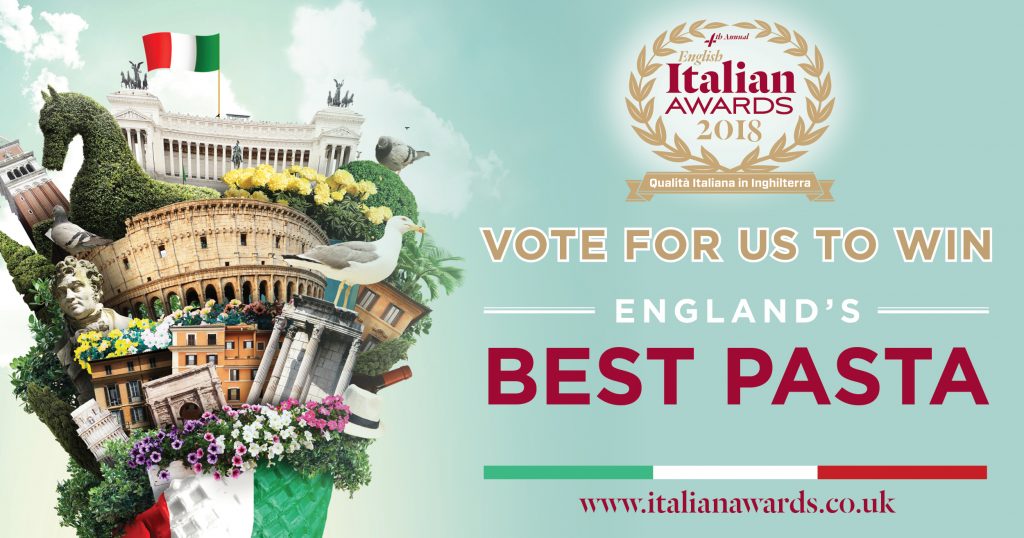 Italianawards's tweet photo. EIA VOTING UPDATE
ENGLAND'S BEST PASTA, current #TOP10 for votes:
Mamma Mia Italiano
@route5ltd
@AmaliaLiverpool
@DonGiovanniMcr 
@sorellasorella1
@belliniseaburn 
Azzurri
@elmurrino
@ThePackBelthorn 
Pastasciutta
https://t.co/YM0enSgBI9 https://t.co/MspPfv7T2B