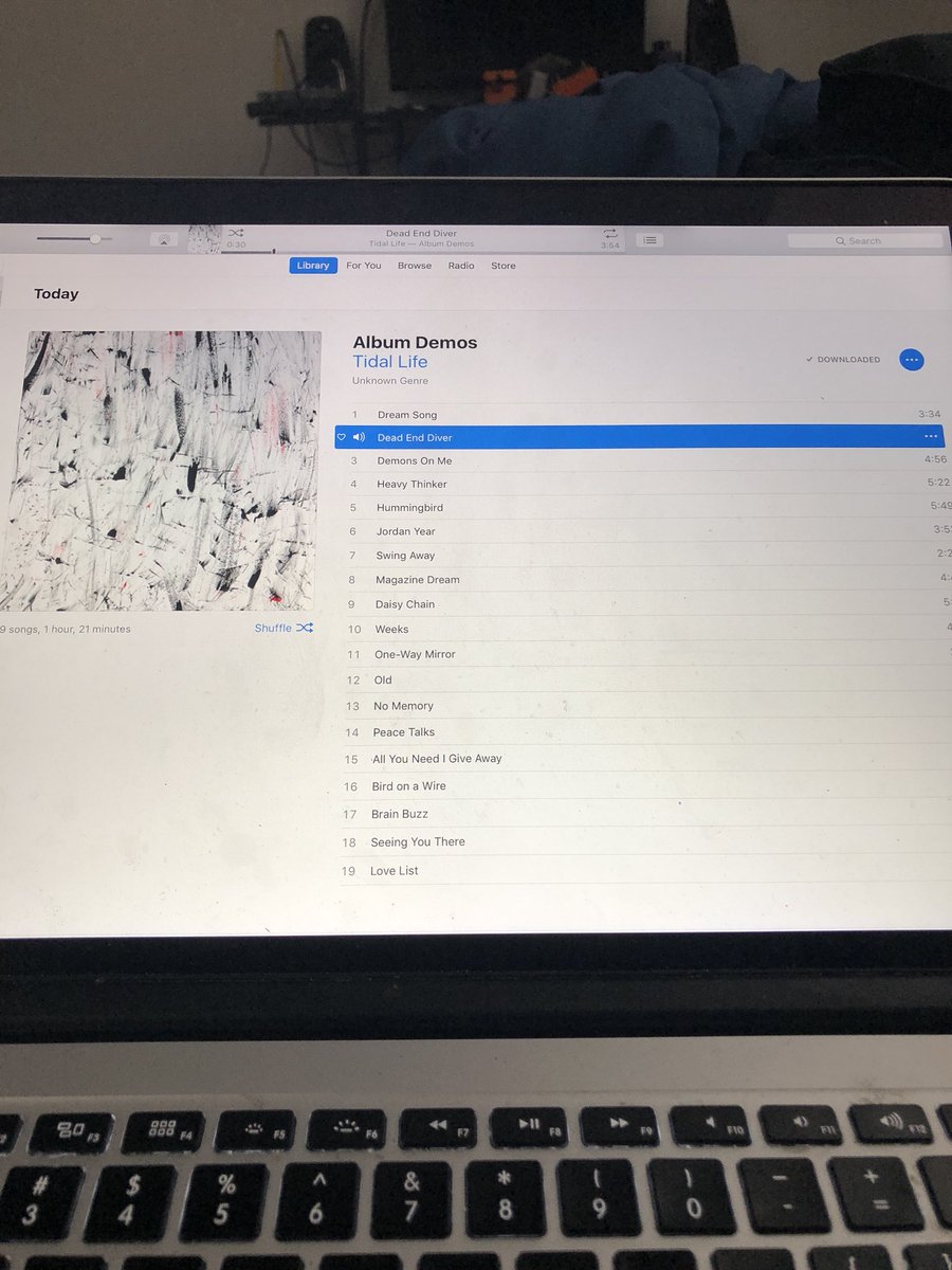 tidal_life's tweet photo. Album demos are done. Nineteen songs to choose from. Gonna use a dart board to figure this one out https://t.co/gv0D9bXZS8
