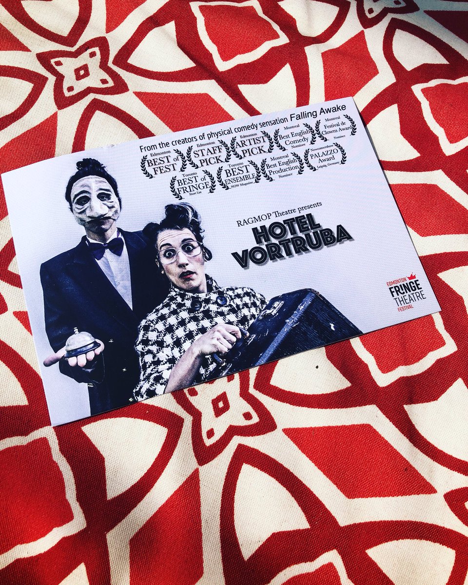 Hotel Vortruba by <a href="/ragmoptheatre/">Ragmop Theatre</a> is magic and A 100% must add to your <a href="/edmontonfringe/">Edmonton Fringe</a> schedule.