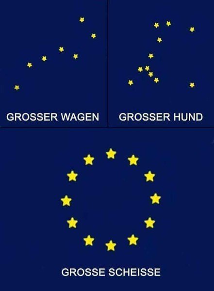 Udo Hemmelgarn on X: Großer Wagen - Großer Hund - Große Scheiße