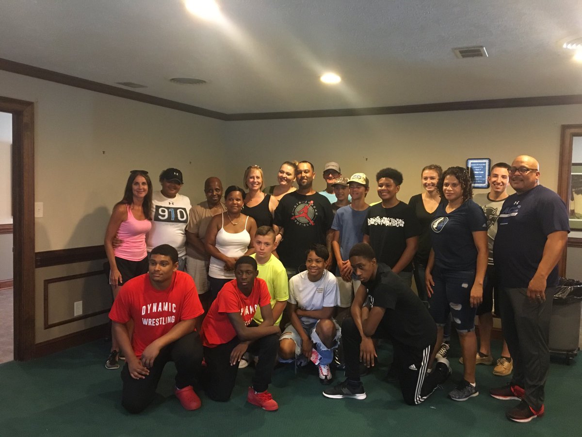 TPerry126's tweet photo. Great day spent serving food and giving away backpacks in Godwin, NC! @Dennis1SmithJr #givingback #910raised #DallasMavericks @UnderArmour https://t.co/xexoaTIbBX