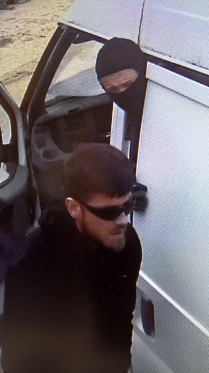 jptrickett's tweet photo. Actually, there were 4 burglars, and here are 2 of them from the cctv. One of the others wore a whitish t-shirt with horizontal dark stripes. https://t.co/YpQZACBRtZ