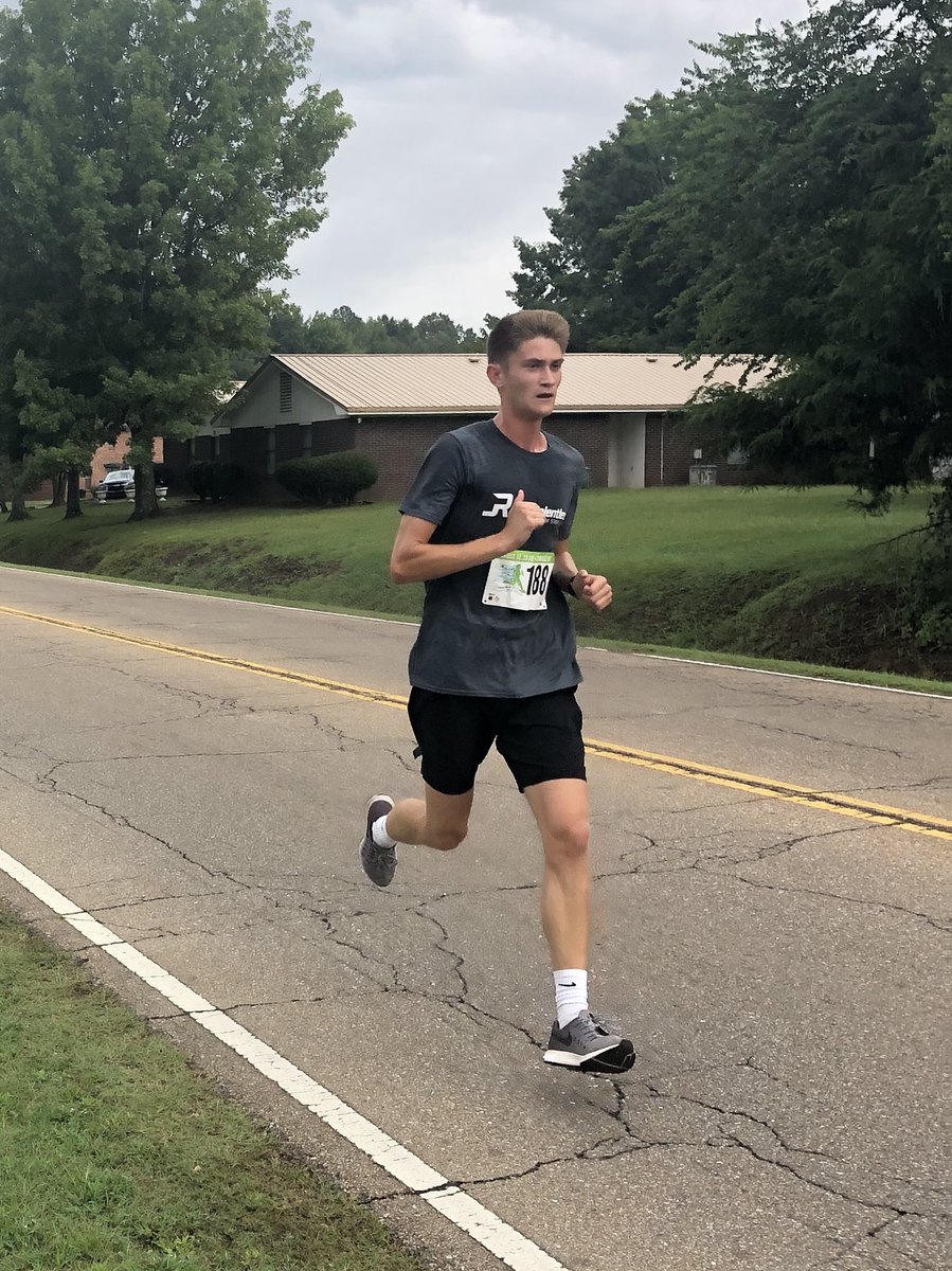 StarkvilleXC's tweet photo. Congrats to all our XC athletes who ran the Hannah Pote Run for Education today. Eli Cappleman was first overall male (&amp; person) and Lane Spradling was our first XC female to cross the line. Results will be posted soon. More photos on Facebook ➡️ @StarkvilleXC #xc @StarkvilleSD https://t.co/Ru1Ftl4V7R