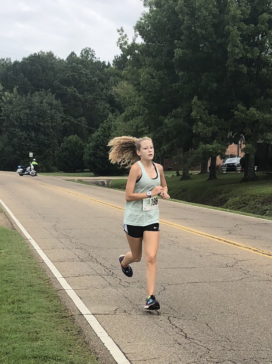 StarkvilleXC's tweet photo. Congrats to all our XC athletes who ran the Hannah Pote Run for Education today. Eli Cappleman was first overall male (&amp; person) and Lane Spradling was our first XC female to cross the line. Results will be posted soon. More photos on Facebook ➡️ @StarkvilleXC #xc @StarkvilleSD https://t.co/Ru1Ftl4V7R