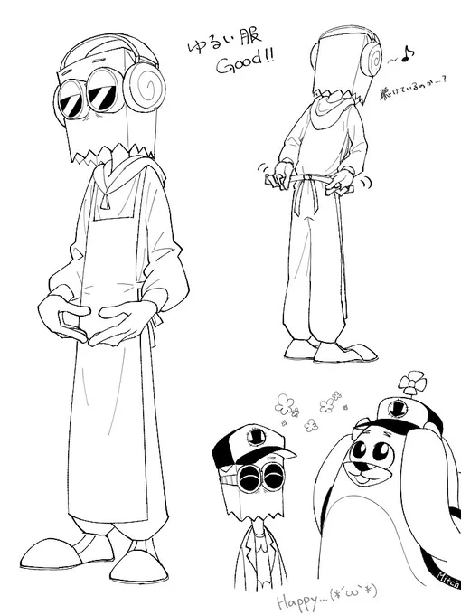 この姿好き。ゆるくて。#Villanos #Villainous 