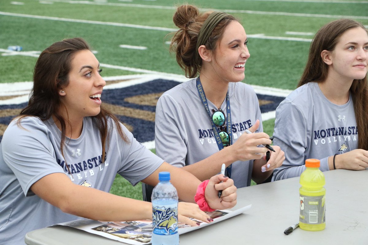 MSUBobcats's tweet photo. Family Fun Day is underway at Bobcat Stadium 📝😼 https://t.co/IRR3ae3LK9