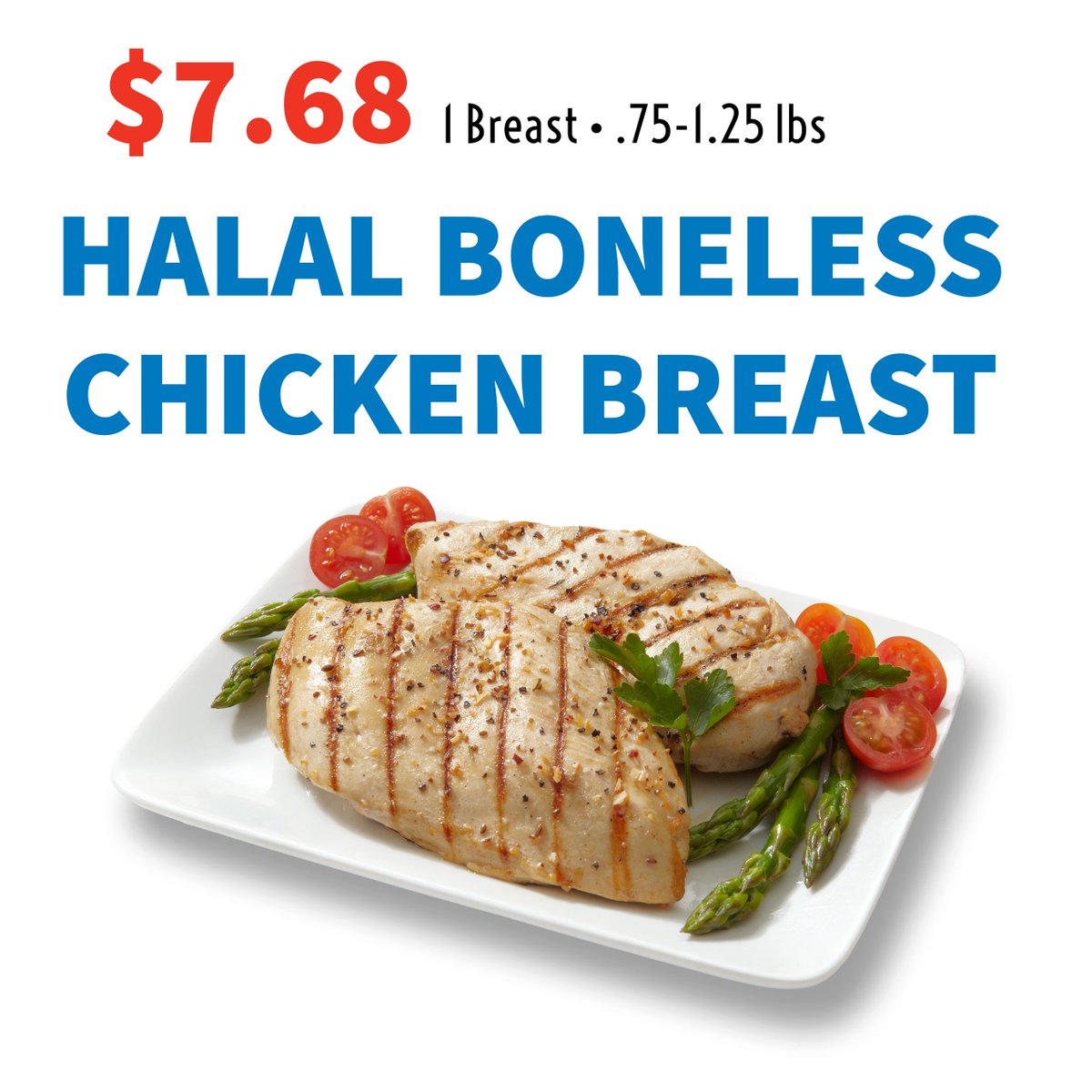 MidamarHalal's tweet photo. Halal Boneless Skinless Chicken Breasts are perfect for summer grilling or using with your favorite casserole recipe. Leftovers are perfect for salads and soups! Pick up yours today while on sale! #halalchickenbreast #shophalal #midamarhalal
https://t.co/7rI7Lav7Jm https://t.co/TSNZOKKUIT