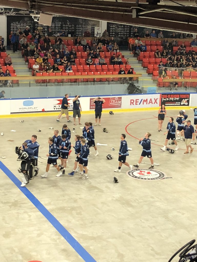 AlbertaLacrosse's tweet image. Alberta wins Gold in the Midget Nationals! 7-2 Final over Team Ontario! #ABLax #BacktoBack
