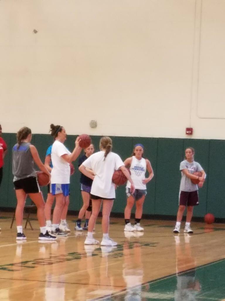 Great work out with Becca Greenwell! Loved meeting new players and putting in extra work