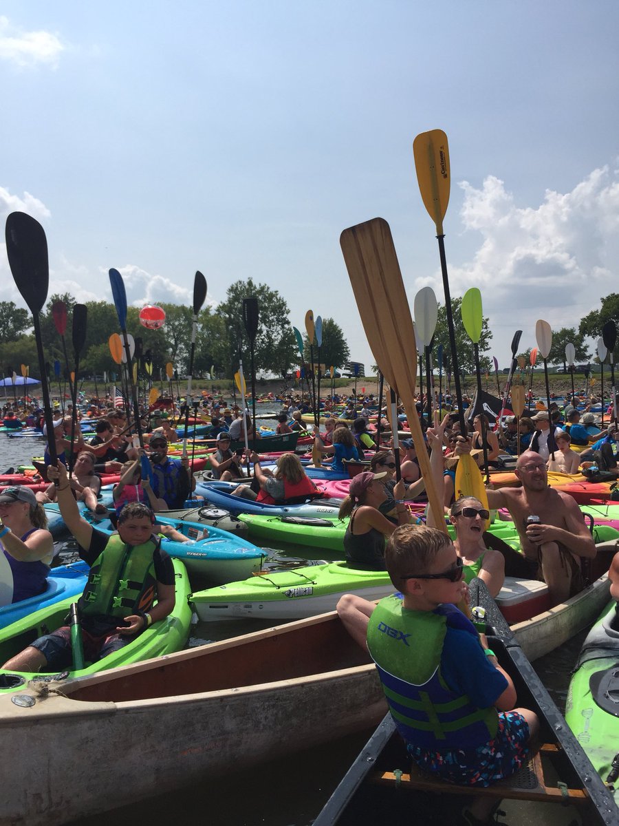 QChawks8's tweet photo. He’s already asking if we go again next year! #floatzilla #paddle https://t.co/j3WHd8cRFs