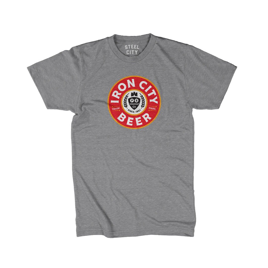 Iron City (@ironcitybeer) on Twitter photo Lots of new apparel coming through a new partnership with <a href="/SteelCityBrand/">Steel City</a>, launching Sept. 4.
We have plenty to share, but let’s start with the beautiful new red eye logo tee, which will be available in a variety of colors.
#pittsburgh #yinzfest Lots of new apparel coming through a new partnership with <a href="/SteelCityBrand/">Steel City</a>, launching Sept. 4.
We have plenty to share, but let’s start with the beautiful new red eye logo tee, which will be available in a variety of colors.
#pittsburgh #yinzfest