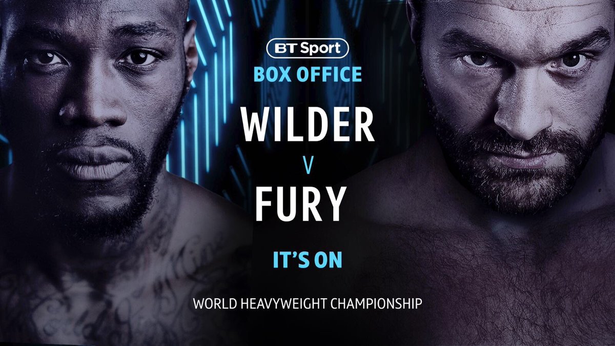 JamesLupton1's tweet photo. @BTSportBoxing BOX OFFICE. #FURYWILDER https://t.co/klazPCACXj