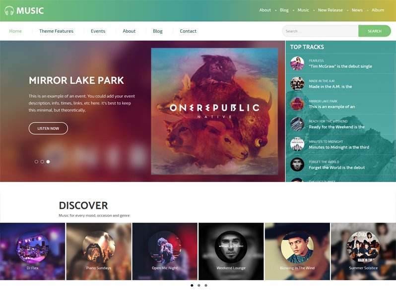 WordpressNerds's tweet image. Music Premium #WordPressTheme - Great for #WordPress_developer building music related websites. templatic.com/wordpress-musi…