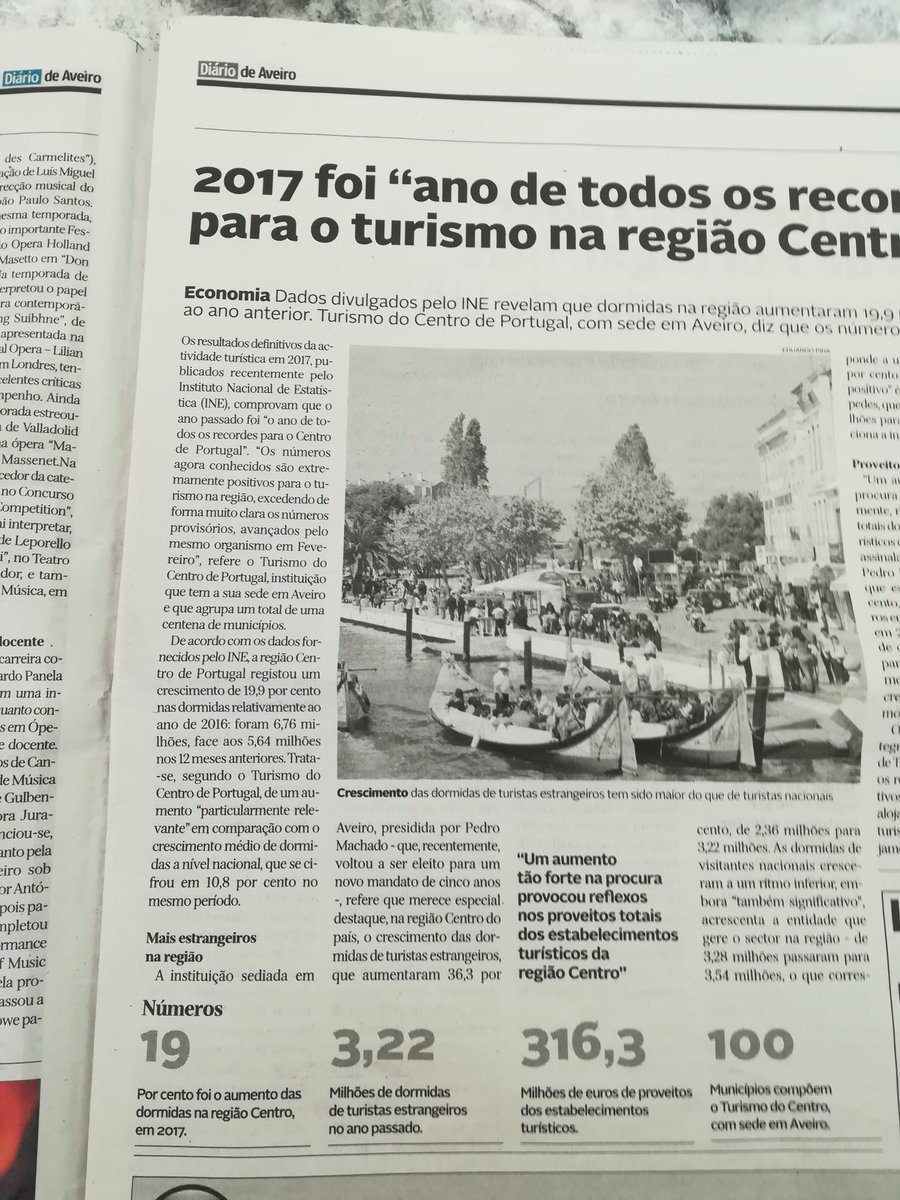 Ruiantunes1968's tweet photo. Turismo em Aveiro +19% https://t.co/EsFoY8Rzjv