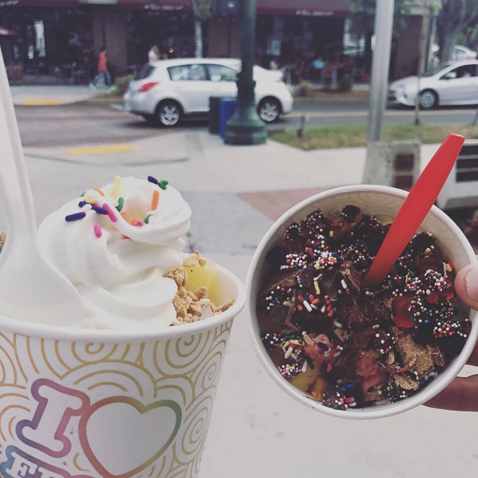 FroyoLifeYogurt's tweet photo. Here's to the guilty pleasures of life! ๐๐น| PC: Lina H. #FroyoLife #MontroseCA #TreatYourself https://t.co/sZXQri7lCt