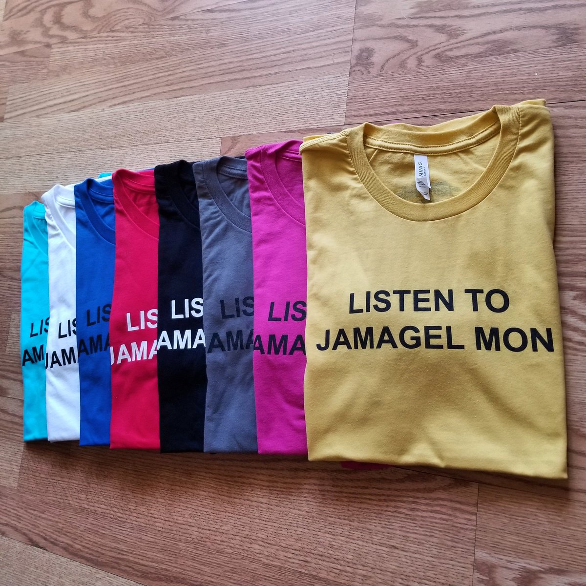 LISTEN TO JAMAGEL MON TEE'S DROPPING SOON ONLINE AT jamagel.com
Yeah Mon!