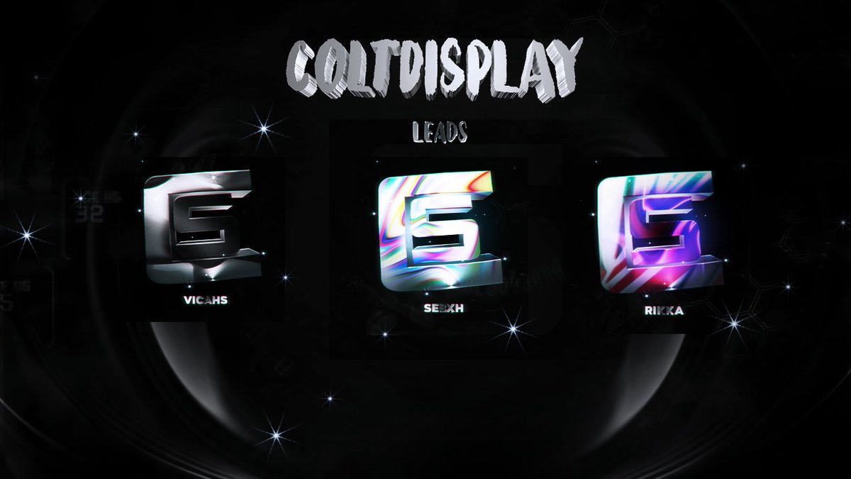ColtDisplay's tweet photo. Colt Display Lead Lineup. https://t.co/ovksrz4o6g