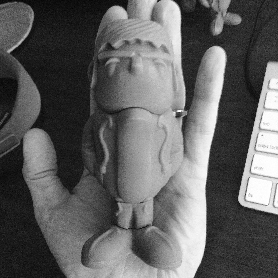 Monkeesblood's tweet photo. Look at this chunky wee #parkamonkey! 🐒 😋 #MEGAMiniMod (12cm tall #Prototype) @beastlytoyz

#subsculpturescollection #MiniMod #MiniModScooterEdish #arttoy #arttoys #designertoys #toycommunity #collectibles #LGxNG #3DPrinting #zBrush #oasis #liamgallagher #noelgallagher #NGHFB https://t.co/oan6li6UAc