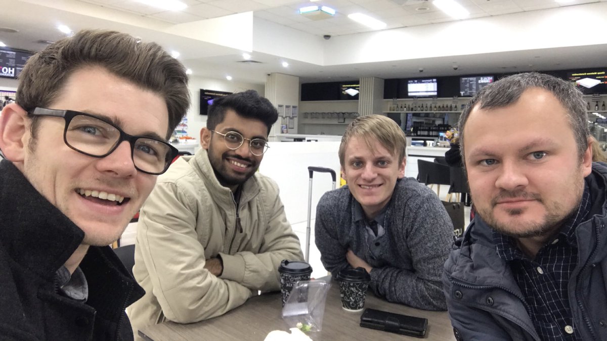 biolbrend's tweet photo. The guys of the #OBryanLab are ready for #ESASRB2018 #SRB2018! โ๏ธ https://t.co/4zGLzFiKuY