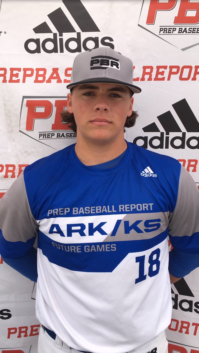 PrepBaseballAR's tweet photo. Future Game RHP Will Gross breakdown: Power body with power stuff >>>> https://t.co/eJU7fBVDXL https://t.co/dRzUiRByxY