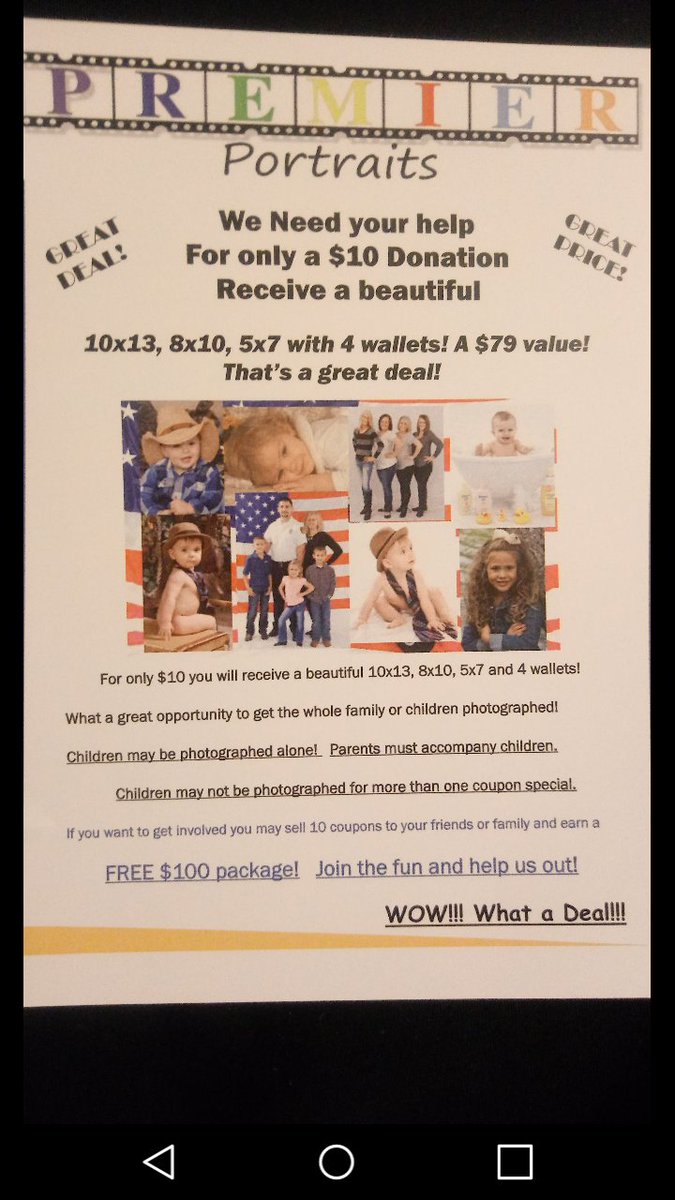 BrandiJones80's tweet photo. We are selling $10 coupons for Jacklynns Fundraiser, your money is going to a Great Cause and Wow, look what you get!! #autismawareness #Siskin #CerebralPalsy #Fundraiser #Donations https://t.co/m1MY9bRBUe