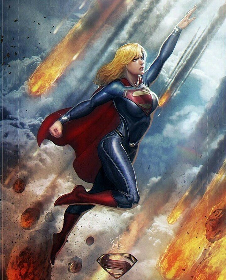 The Girl of Steel.#DCcomics #Supergirl #TheGirlofSteel #TheWorldsofDC #DCEx...