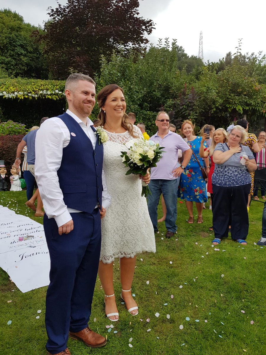 Life begins...as Mrs King #birthdaybbq #surprisewedding