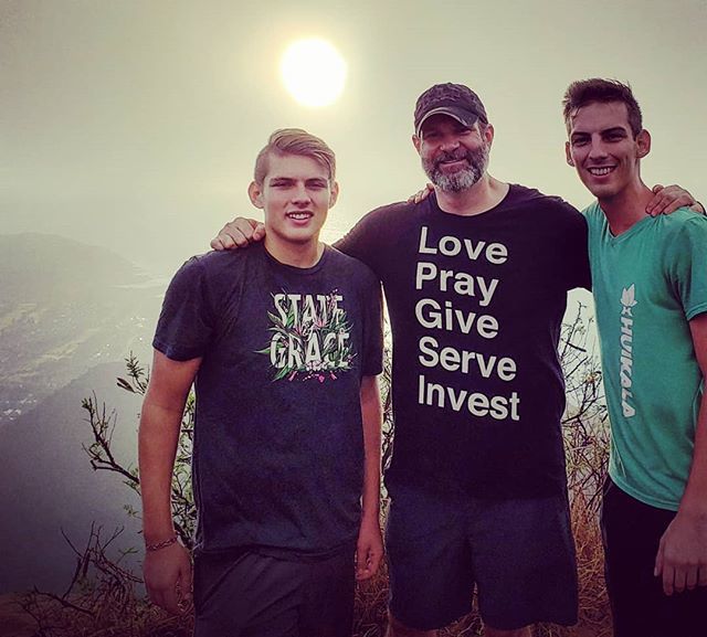 anthonymking's tweet photo. Great morning hiking with my boys and the men of @huikala! God is so good to me. https://t.co/ptm3CpaqK2 #hnl https://t.co/AdHkGbuobL