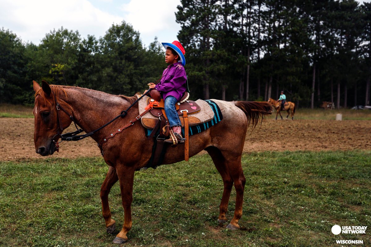 alexandrawimley's tweet photo. The Little Britches of Wisconsin Rodeo takes over the Amherst Fairgrounds this weekend for the state's finals. #nlbra #rodeo #littlebritches #wisconsin https://t.co/SuFDqUKuH4