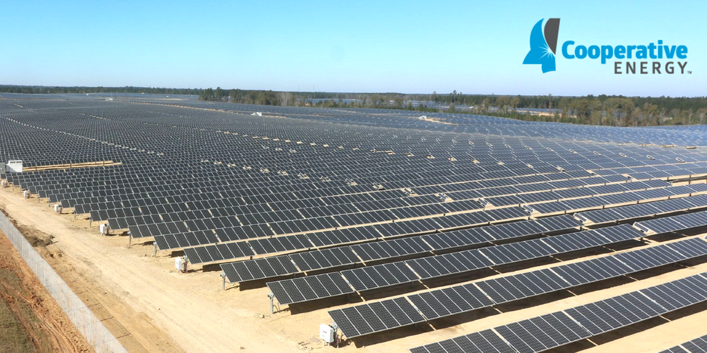 CoopEnergyMS's tweet photo. Cooperative Energy has invested $621 million over the last 6 years to reduce emissions and improve the efficiency of our generation. We have small scale member solar sites in addition to a 52 MW solar site in Lamar County. #TheCooperativeWay https://t.co/ykIjL7F0zL