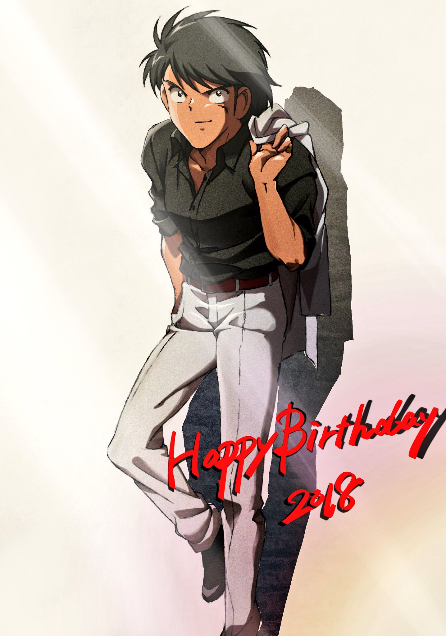 Twitter 上的 石橋大輔 キャラデの仕事ください 日向小次郎 誕生日おめでとう とっくに過ぎちゃったけど 猛虎の魂でこれからも一緒に駆け抜けよう キャプテン翼 日向小次郎 T Co I2a2nebk7m Twitter