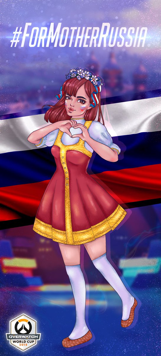 Our match vs Chinese Taipei is already started! Cheer for us, today we need it even more!

twitch.tv/playoverwatch

#OWWC2018 #ForMotherRussia