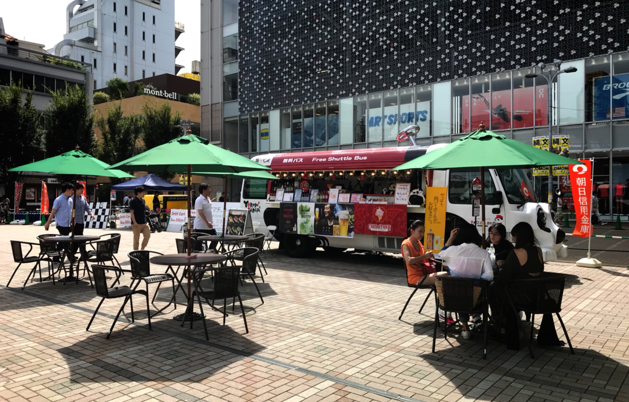 Parco Ya上野 パルコヤ上野 ただいま おかちまちパンダ広場では お昼から飲める Panda Bar を開催しております 鮮やかなドリンクと一緒に眩しい夏をお楽しみ下さい パルコヤ パンダ パンダ広場 昼飲み