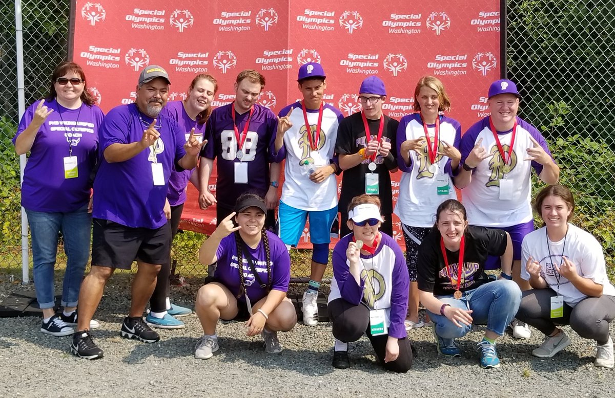 PHSUnified's tweet photo. 3 Gold. 3 Silver and a Bronze. Great day at the Special Olympics Summer Games! Not bad for our first year of Softball! #phsviks #wewinthings #SOWA https://t.co/u01MyVnTWE