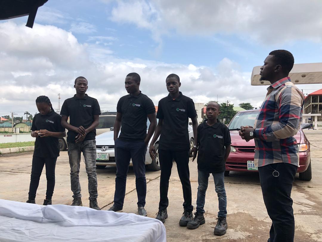 autoclinicng's tweet photo. For the kids, it was a dream come true... For us, it remains a lifelong passion for making trained and empowered individuals out of the younger generations.
The Teen mechanics of our Summer Vacation Training for teenagers during the closing ceremony...
#ibadan #autokids #cars https://t.co/166GKoHIct