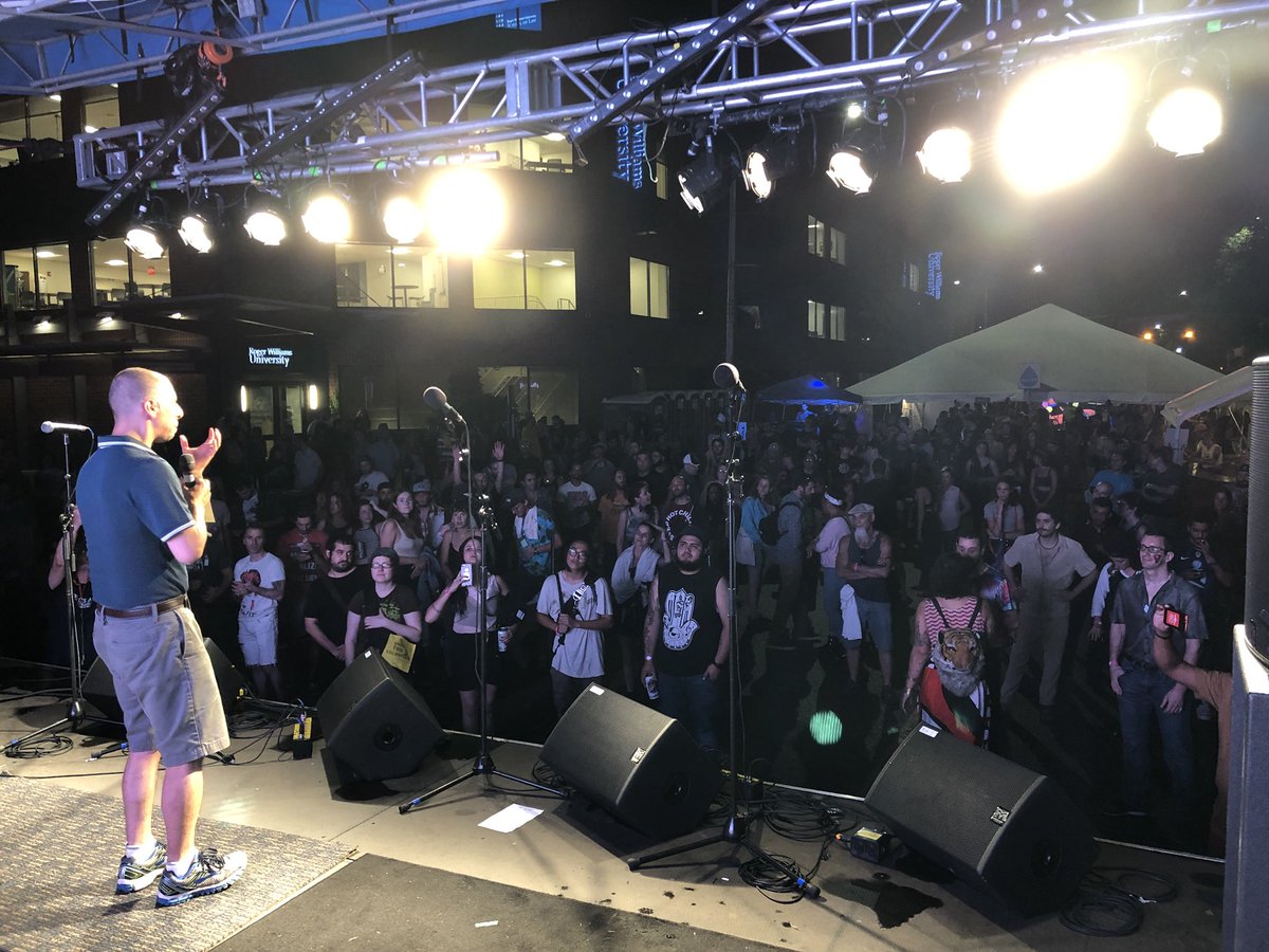Jorge_Elorza's tweet photo. Iโm proud to announce at this year's #FooFest that the City has given @AS220 a CDBG grant in support of their All Access Campaign. AS220 will be able to attract even more visitors to the Creative Capital and provide many more opportunities for #PVD residents to explore the arts. https://t.co/TDwhEjKZ3w