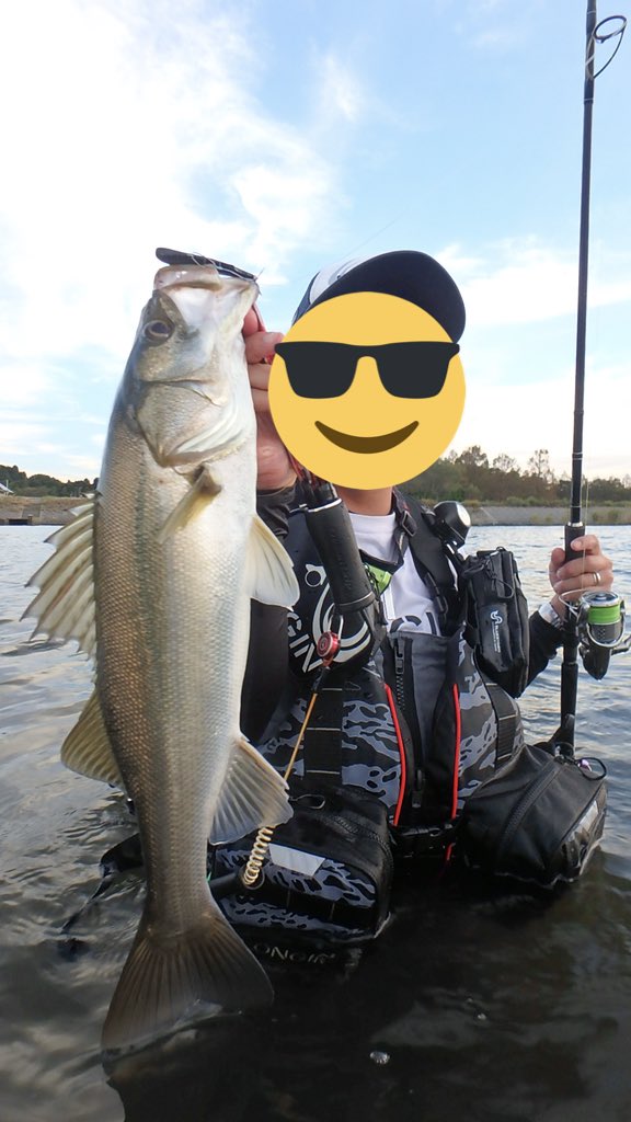Taku_seabass24's tweet image. 昨日の涸沼デイゲーム。
イナッコの群れにシーバスが依存している感じ。

可愛いチビが多い中...
沖でかけた瞬間のエラ洗いが凄かった。。

77cmと良型のいい魚に出会えました✨👍

楽しい。

#遠征
#longin
#リアルキッス