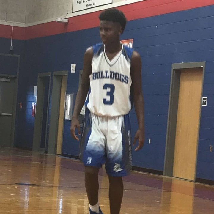 Mr_C_McDonald's tweet photo. Proud of my young one and his performance at the @PrepHoopsLA today... Definitely showed he's a contender for the #1 spot in the 2021 class and one of the best in Louisiana! #AllAroundPerformance https://t.co/jEJmKD4l68
