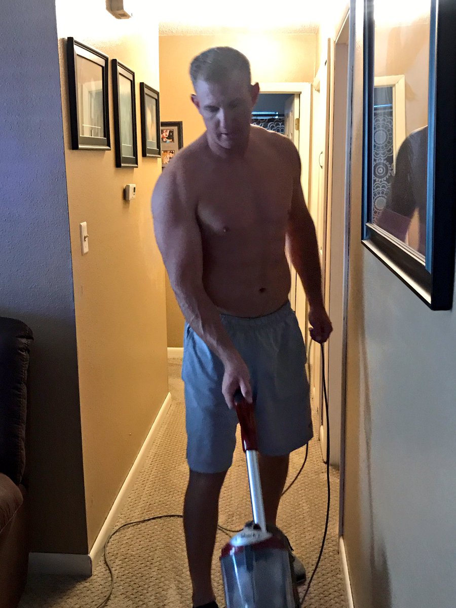 CRandee's tweet photo. Be Jealous ladies! I Came home from a photoshoot to him cleaning the house! ❤️😍❤️ https://t.co/E1V9bO8QOQ