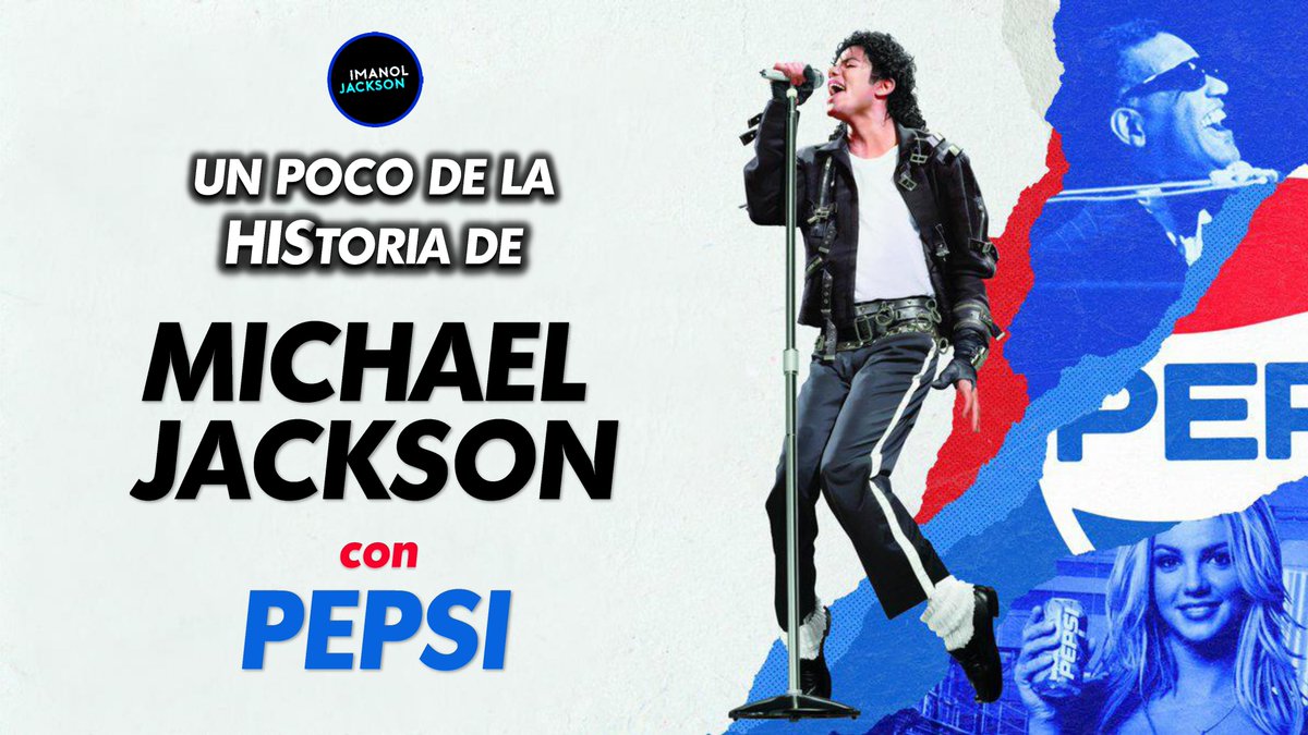 ImanolJackson's tweet photo. Nuevo Vídeo: "UN POCO DE LA HISTORIA DE MICHAEL JACKSON CON PEPSI"

Link del vídeo: https://t.co/JrVJCP4DHV 

#MichaelJackson
#Pepsi
#EstaTambiénEsTuPepsi
#PepsiGenerations
#MichaelJackson2018
#Spotify https://t.co/2bvtvM2fkb
