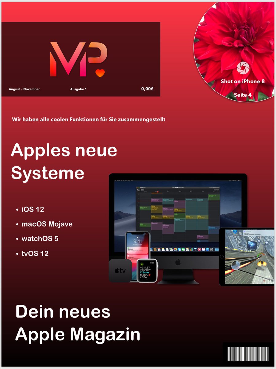 Media_Galaxy_TV's tweet photo. #Design #Magazin #Buch #Kiosk #iBooks #Book #chiponline #pcwelt #magazine #read #lesen #designforeveryone #cooldesign #apple #wwdc18 #ios12 #macosmojave #tvos12 #watchos5 #bestdesign #mediengestalter #retweet #repost #comments #tv #germany #berlin #shotoniphone #iphone #free #web https://t.co/phM6JMRpBn