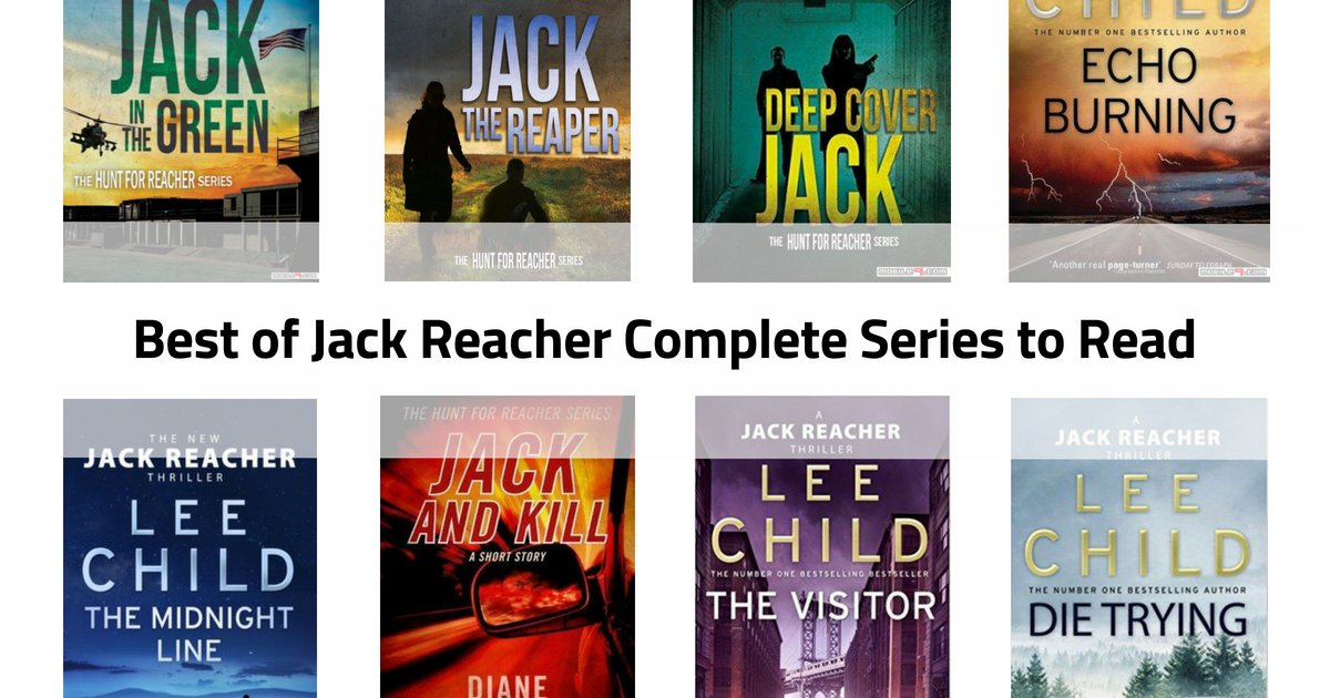#JackReacher series is full of #action and #suspense that will keep you turning the page until you reach the last one!

bit.ly/2BiZ2La