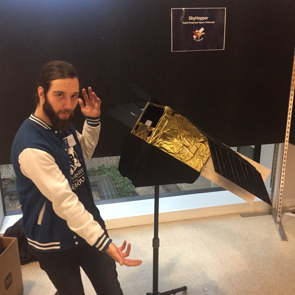 Come and find us today <a href="/unimelb/">University of Melbourne</a> open day! We have our lifesize model SkyHopper on display upstairs in the museum, outside the Hercus and Laby theatres #UnimelbOpenDay