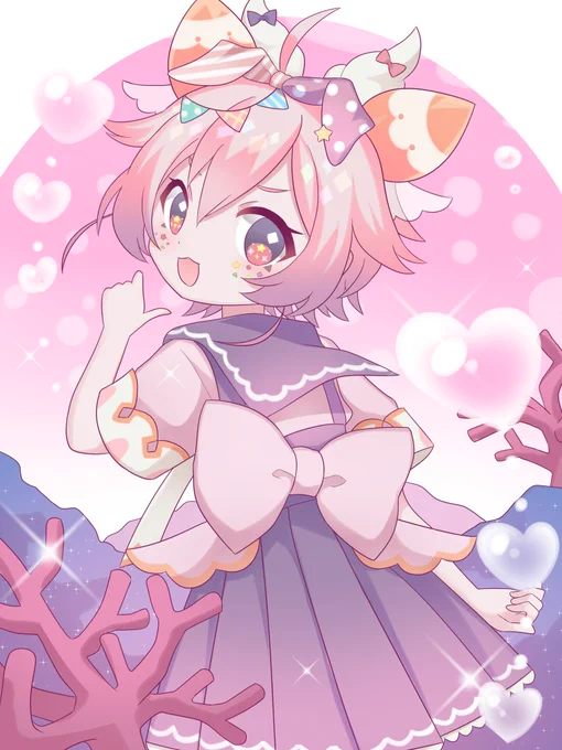 5万うみうし! #いちごのあとりえ 