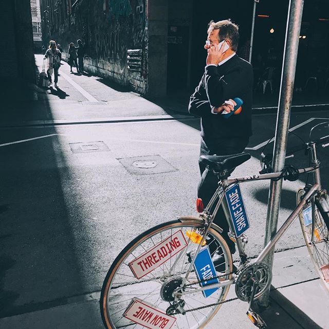 kazesuki's tweet photo. The end of the light tunnel has a bike. We should have started cycling in the first place. #melbourne #cycling #travel https://t.co/3P6c7lsyPm https://t.co/EYTaSHwSWL